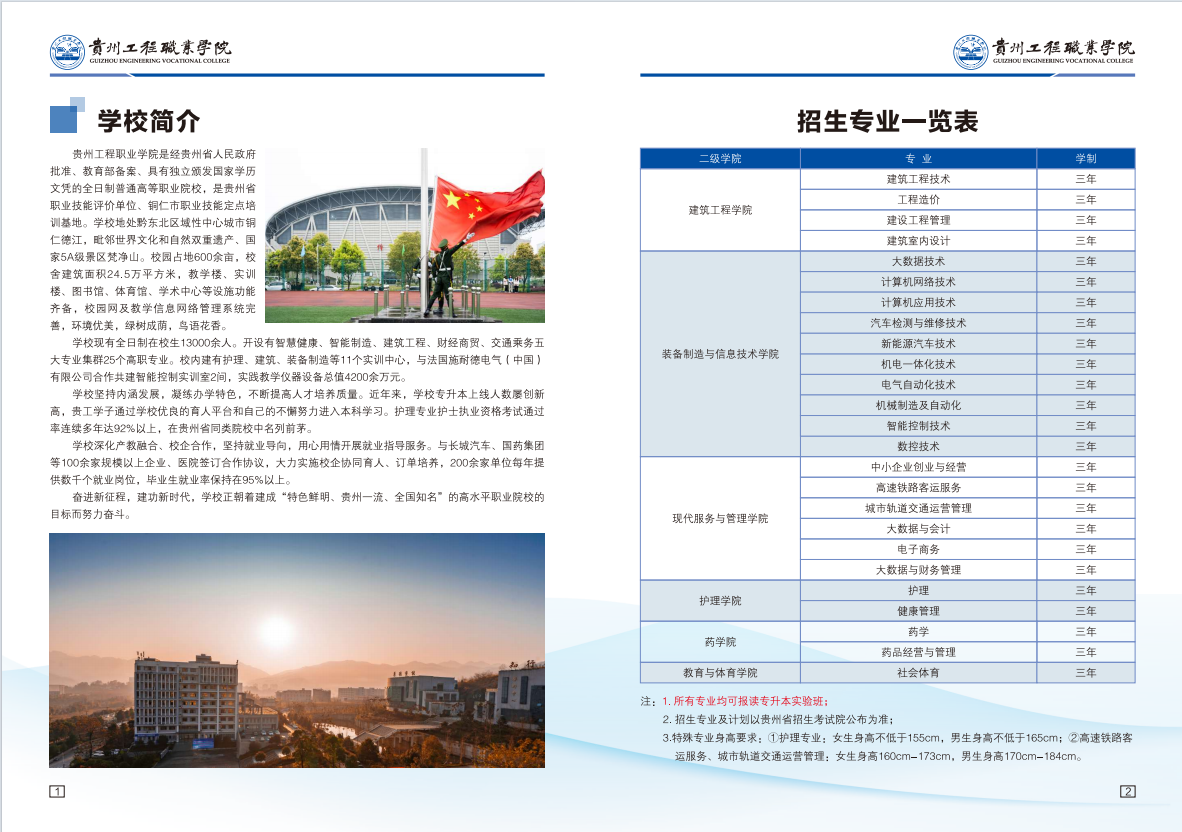 贵州工程职业学院2024年分类考试招生简章(图1)
